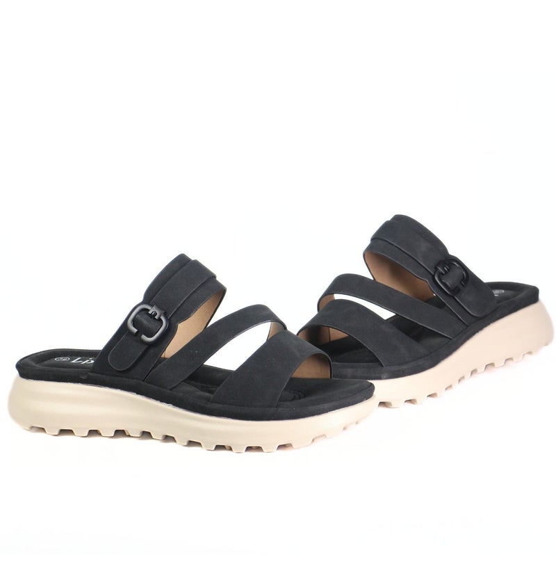 SD.Felano Women’s Flat Comfort Sandals | Soft Cushioned Footbed | Lightweight Daily Sandals | Easy Slip-On Design | Supportive Anti Slip Sole | Casual Walking Sandals For Women Everyday Wear - Image 4